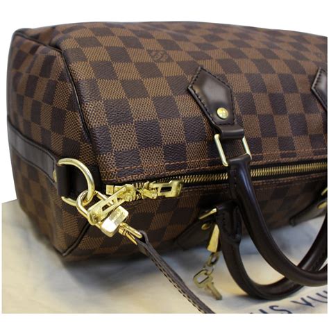 louis vuitton speedy bandouliere 30 damier ebene review